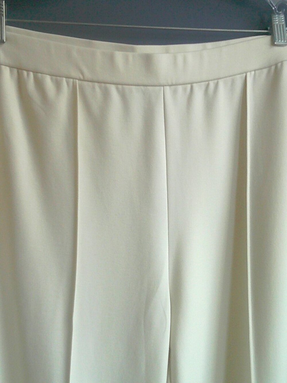 Eileen Fisher NWT Almond Ivory Lightweight Ponte Jogger Pant Easy Fit Ankle XL - Picture 3 of 6